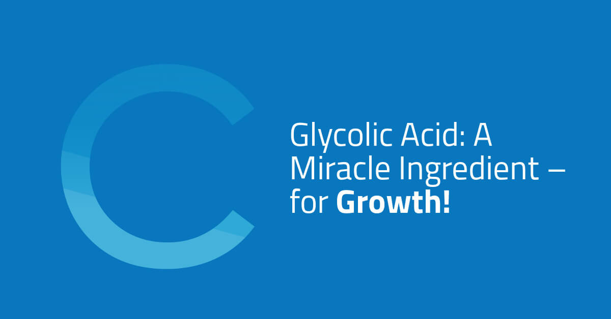 Glycolic Acid for Growth