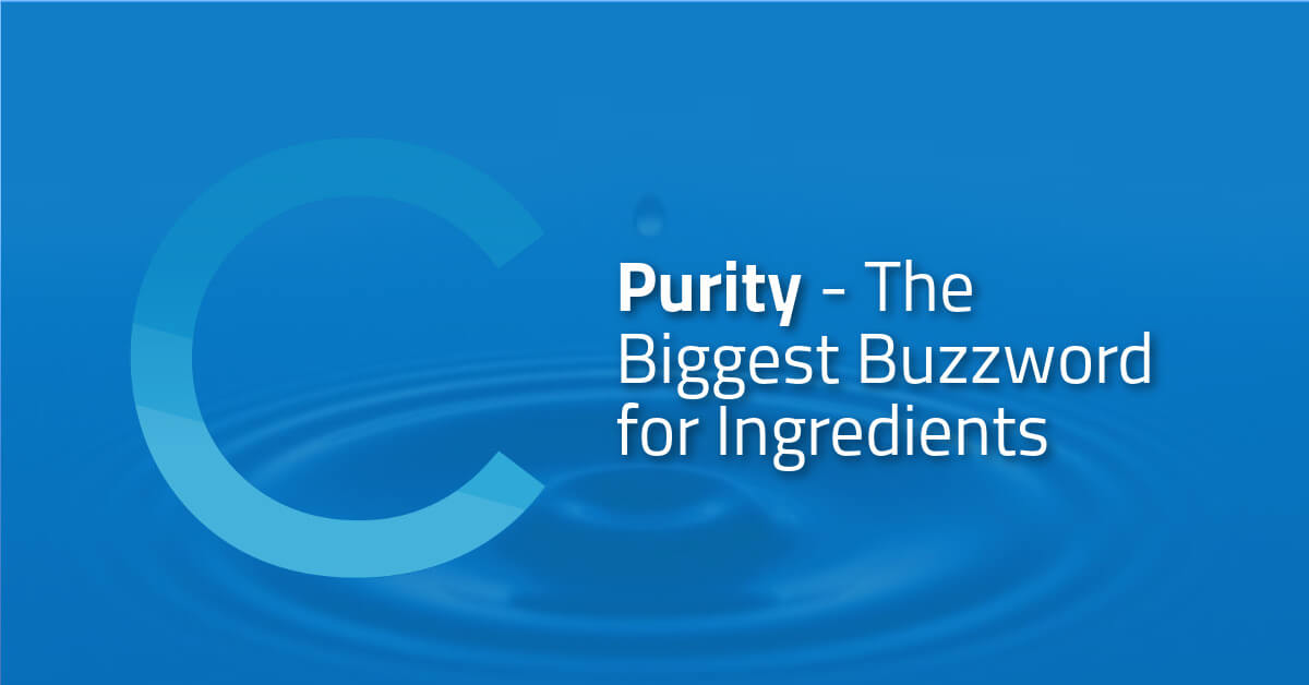 Purity - the Biggest Buzzword