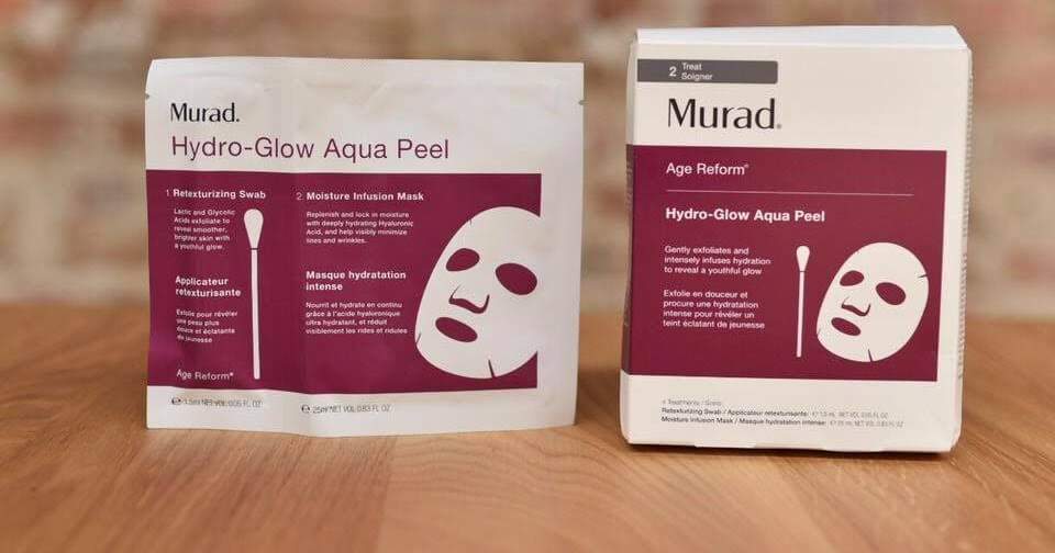 murad hydro glow aqua peel