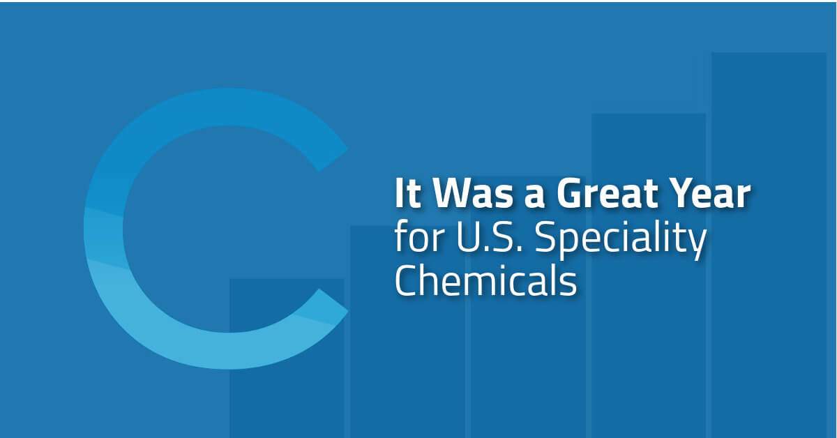 Great Year for Chemicals