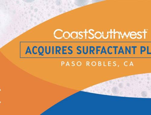 Coast Southwest Acquires Paso Robles, CA, Surfactant Plant From The Lubrizol Corporation