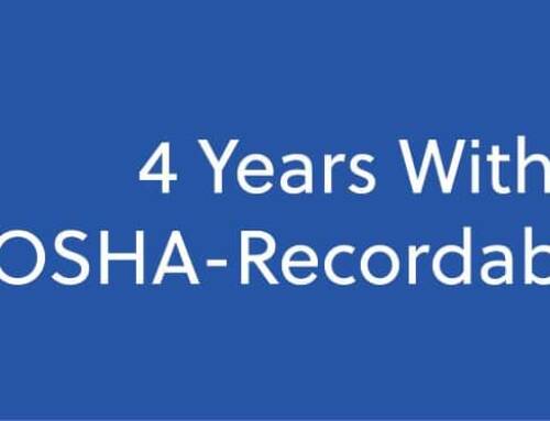 Paso Robles, CA, Surfactant Plant Exceeds Four Years Without an OSHA-Recordable Incident